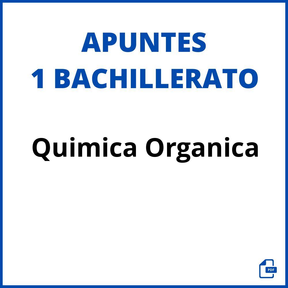 Apuntes Quimica Organica 1 Bachillerato