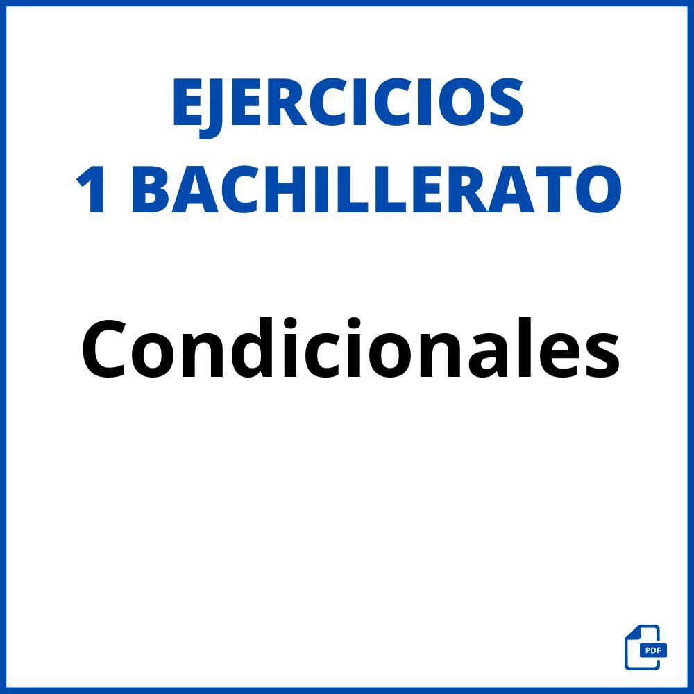 Condicionales 1 Bachillerato Pdf