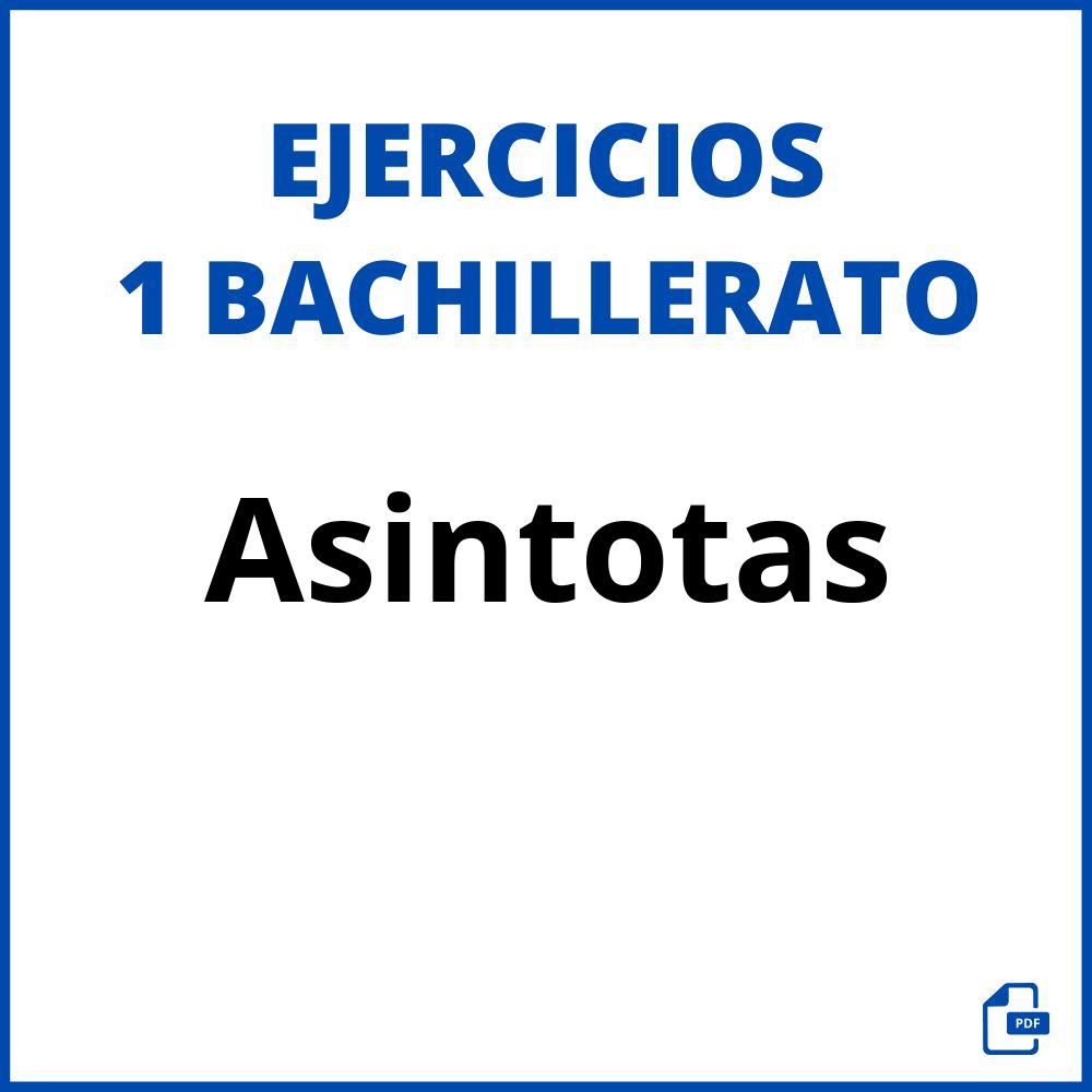 Ejercicios Asintotas 1 Bachillerato Pdf