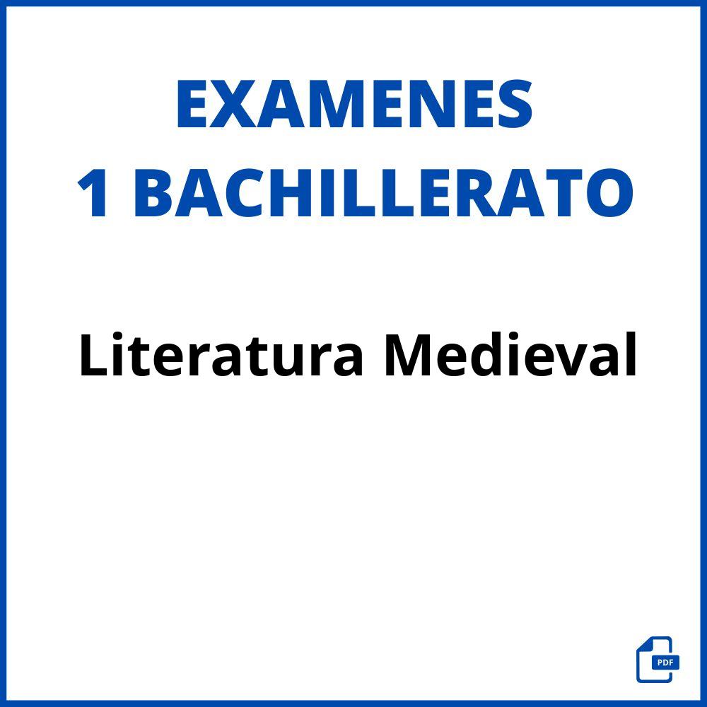 Examen De Literatura Medieval 1 Bachillerato Pdf