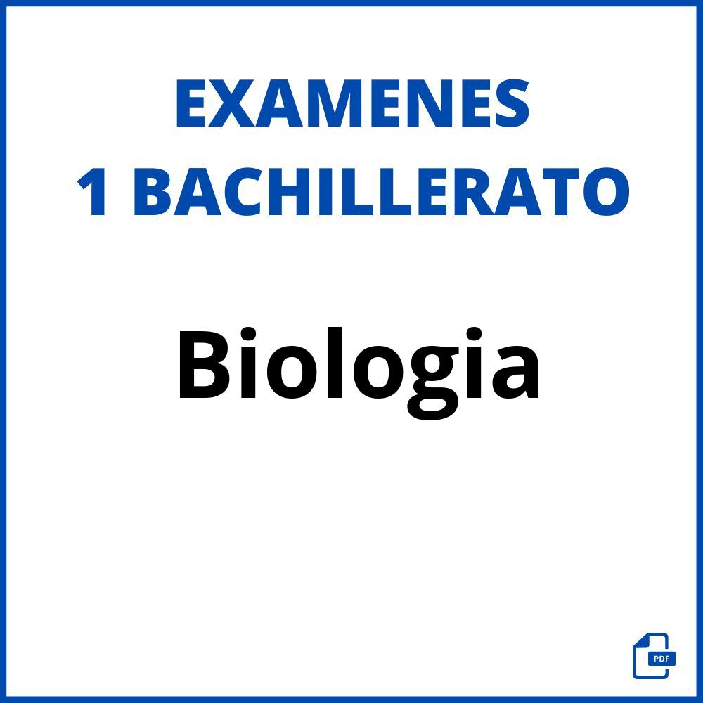 Examenes Biologia 1 Bachillerato Resueltos PDF