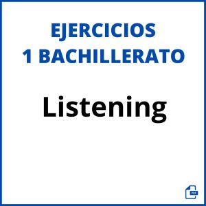 Listening 1 Bachillerato