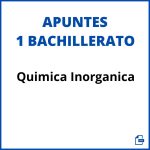 Quimica Inorganica 1 Bachillerato Apuntes