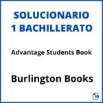 Solucionario Advantage Students Book 1 Bachillerato Burlington Books