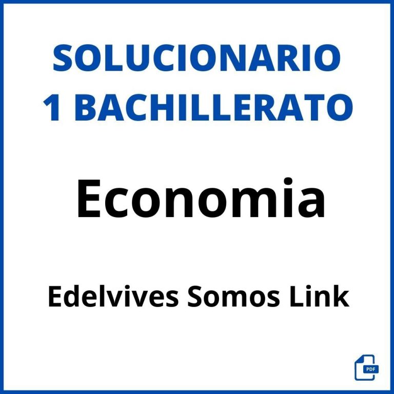 Examenes Economia 1 Bachillerato Resueltos PDF 2024