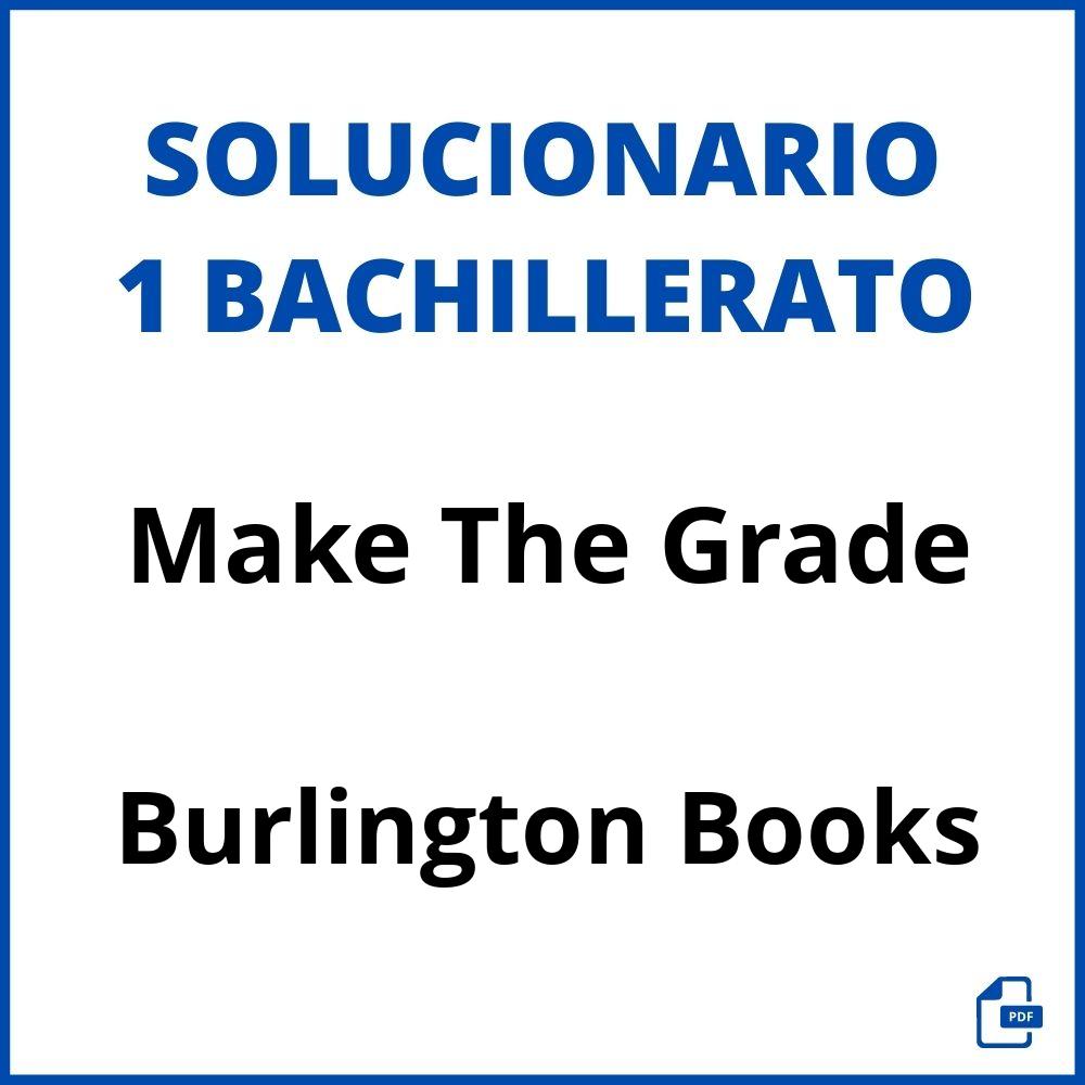 Solucionario Make The Grade 1 Bachillerato Burlington Books